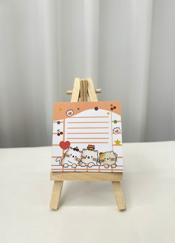 نوت بوم گربه ای چوبی